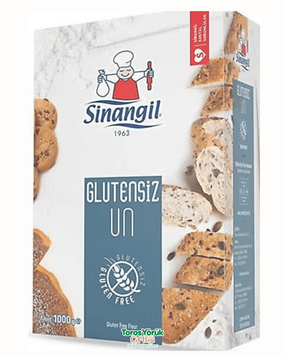 SİNANGİL 1 KG GLUTENSIZ UN