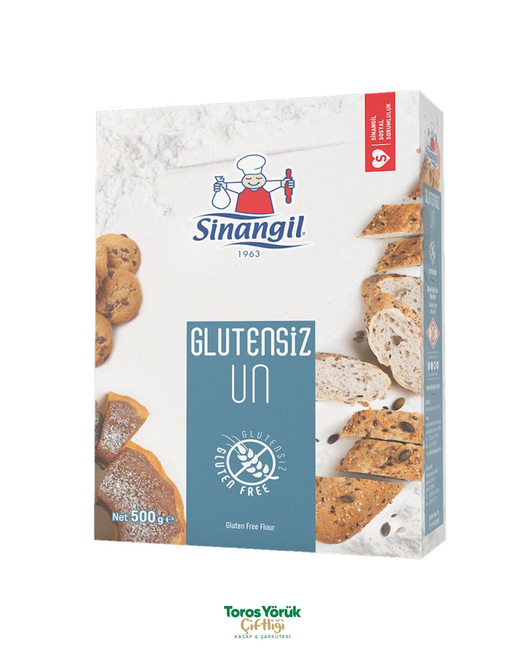 SİNANGİL GLUTENSIZ UN 500 GR