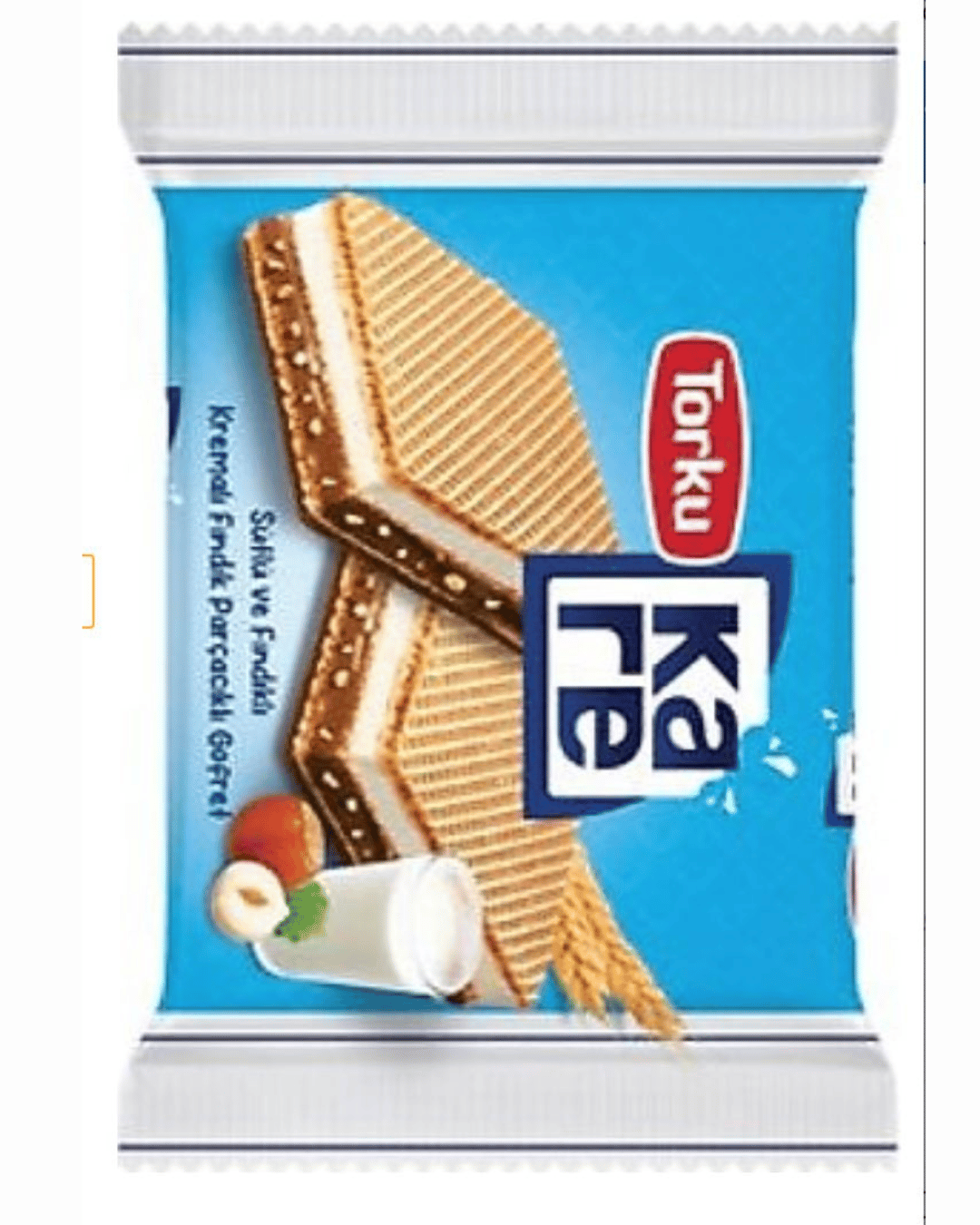 TORKU 30GR KARE FINDIK KREMALI SÜTLÜ GOFRET