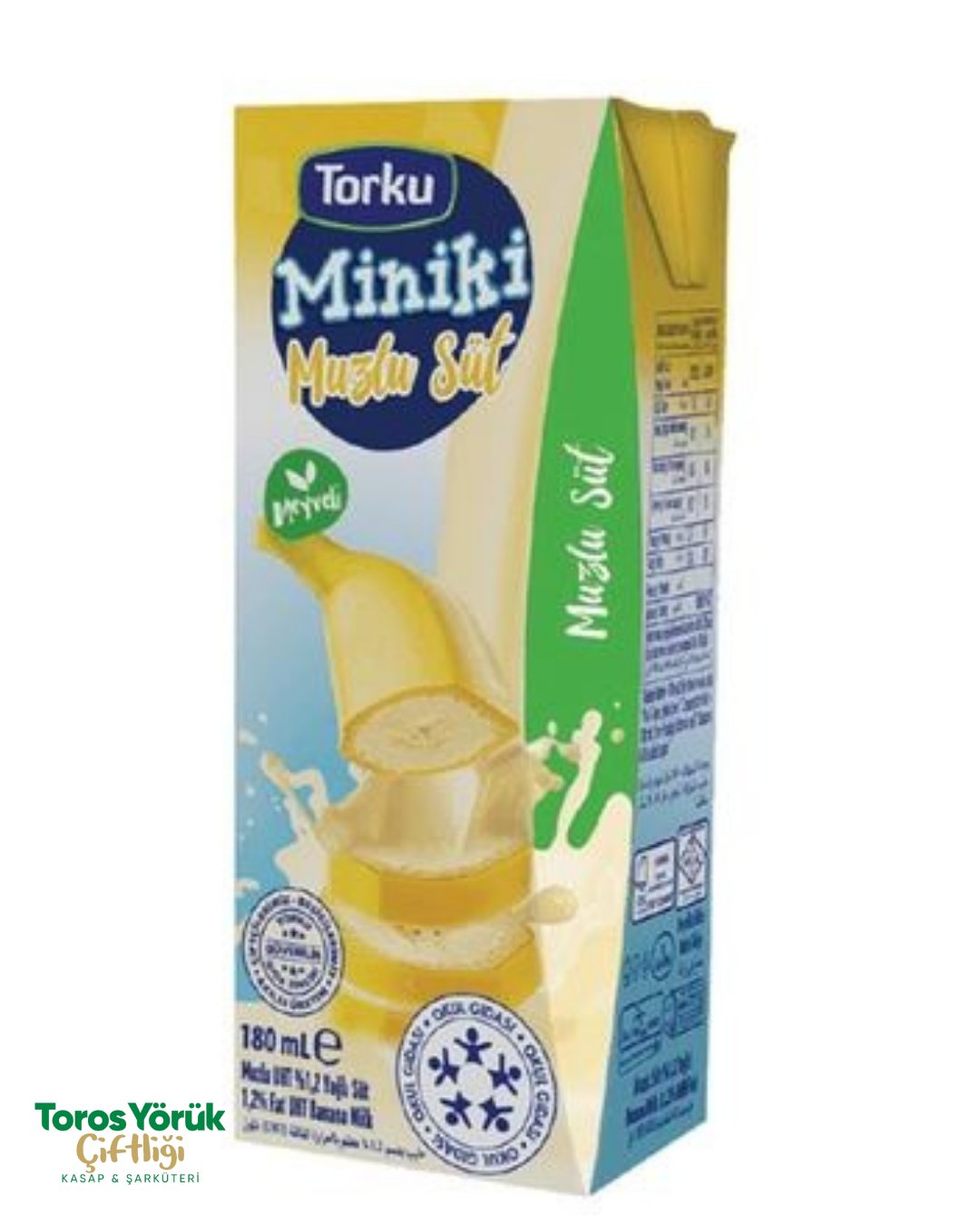 TORKU MUZLU SÜT 180 ML