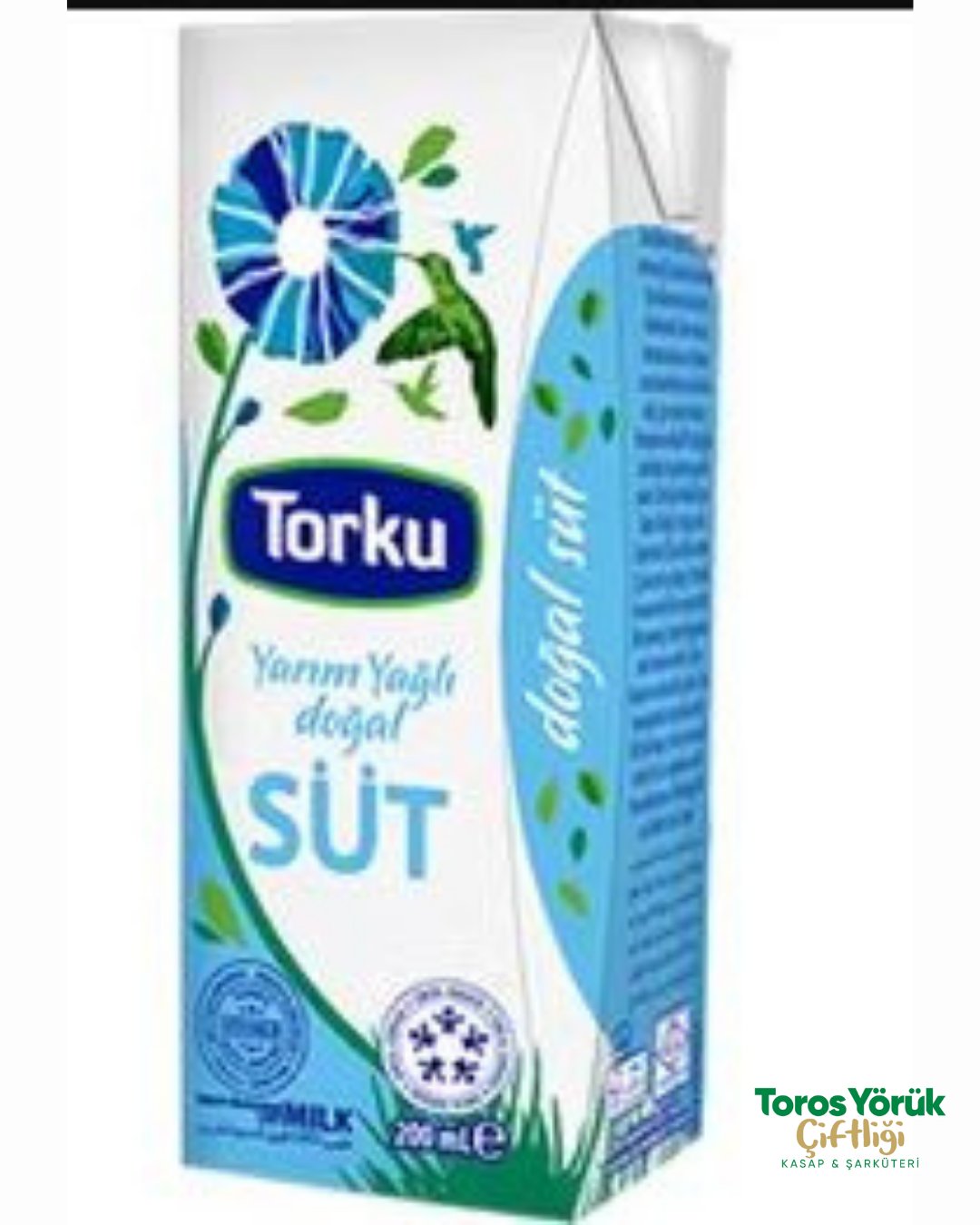 TORKU YARIM YAĞLI SÜT 200 ML