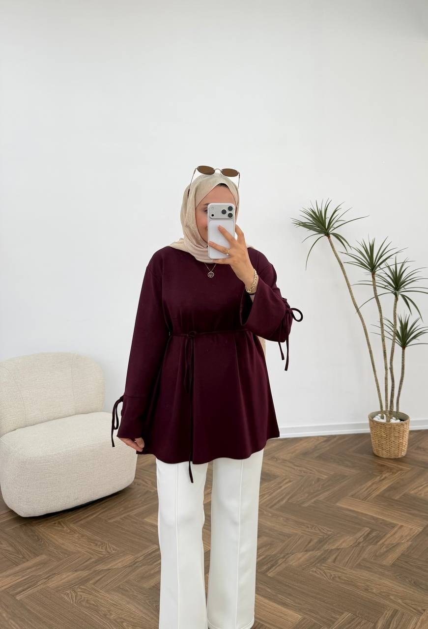 4183 - Yasmin Oysh Sweat - Mürdüm