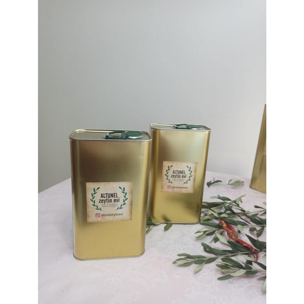 3 LT TENEKE OLGUN HASAT SOĞUK SIKIM NATURAL SIZMA ZEYTİNYAĞI
