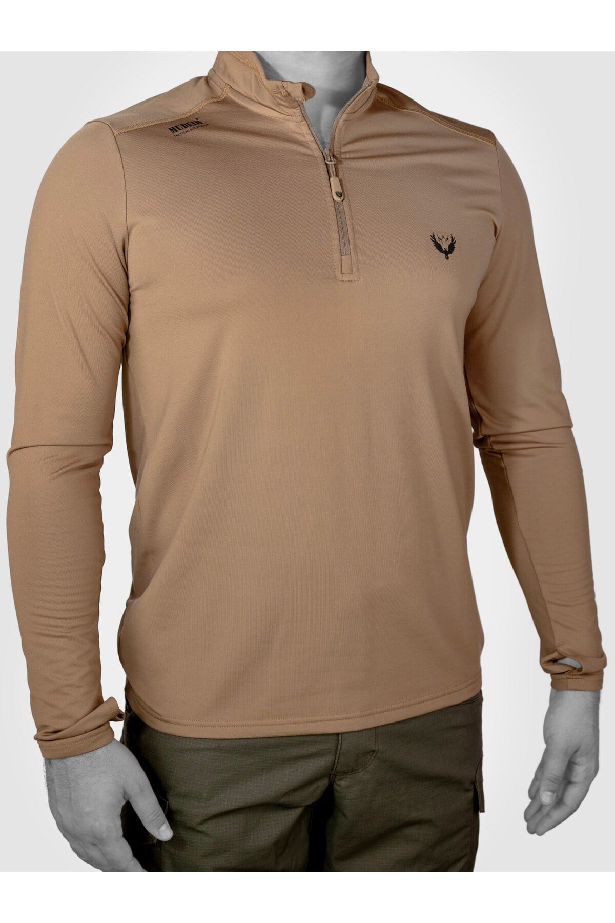 Ilgın Uzun Kollu Taktik/Outdoor Tişört Coyote Brown