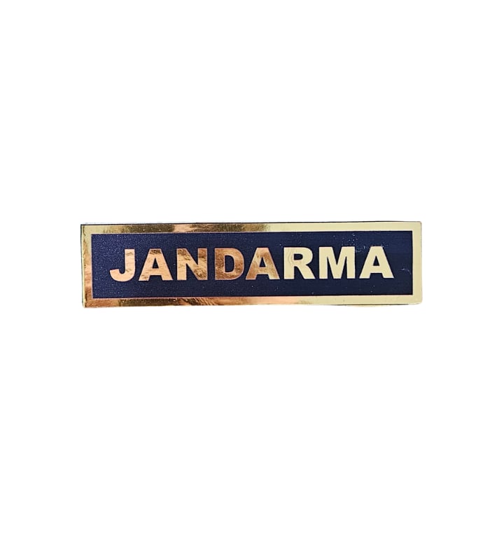 Jandarma Asayiş Yazısı 3D