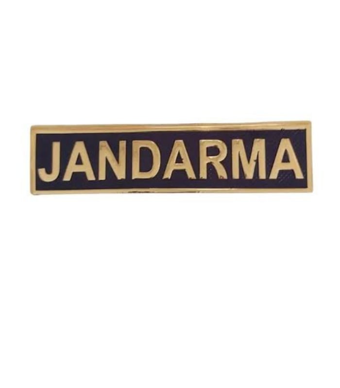 Jandarma Yazısı Kabartmalı
