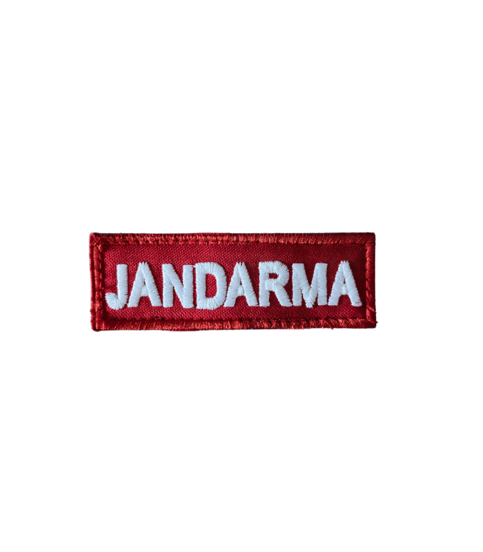 Jandarma Yazısı Kumaş