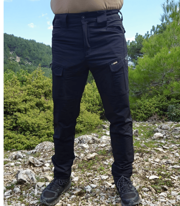 Metam Kaçkar Likralı Trekking Pantolon Siyah