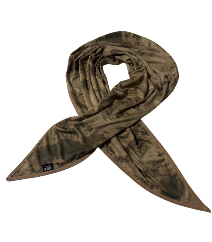 Petek Kumaş Üçgen Bandana Puşi