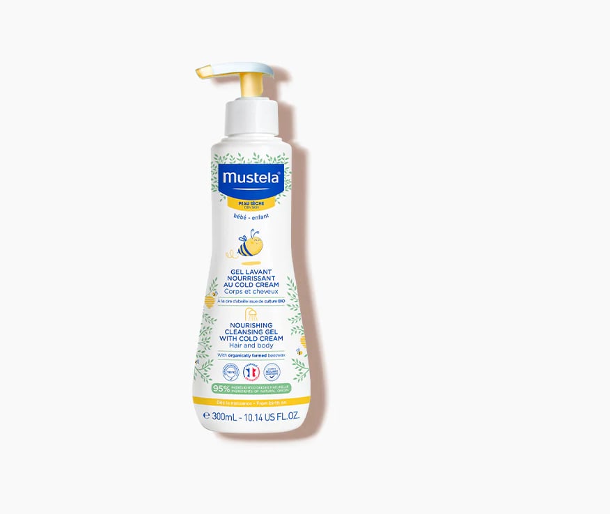 Bebek ŞampuanıMUSTELAMustelaColdŞAMPMUSTELA Cold Cream ve Organik Balmumu İçeren Besleyici Bebek Şampuanı