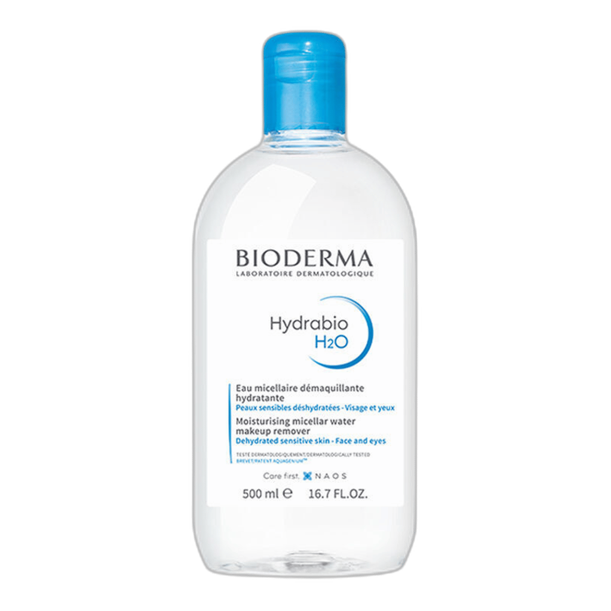 BIODERMA HYDRABIO H2O MICELLE SOLUTION 500 ml şişeMakyaj Temizleme Suyu & Sütü & KöpüğüNAOS İSTANBUL1MST-12042BIODERMA HYDRABIO H2O MICELLE SOLUTION 500 ml şişe