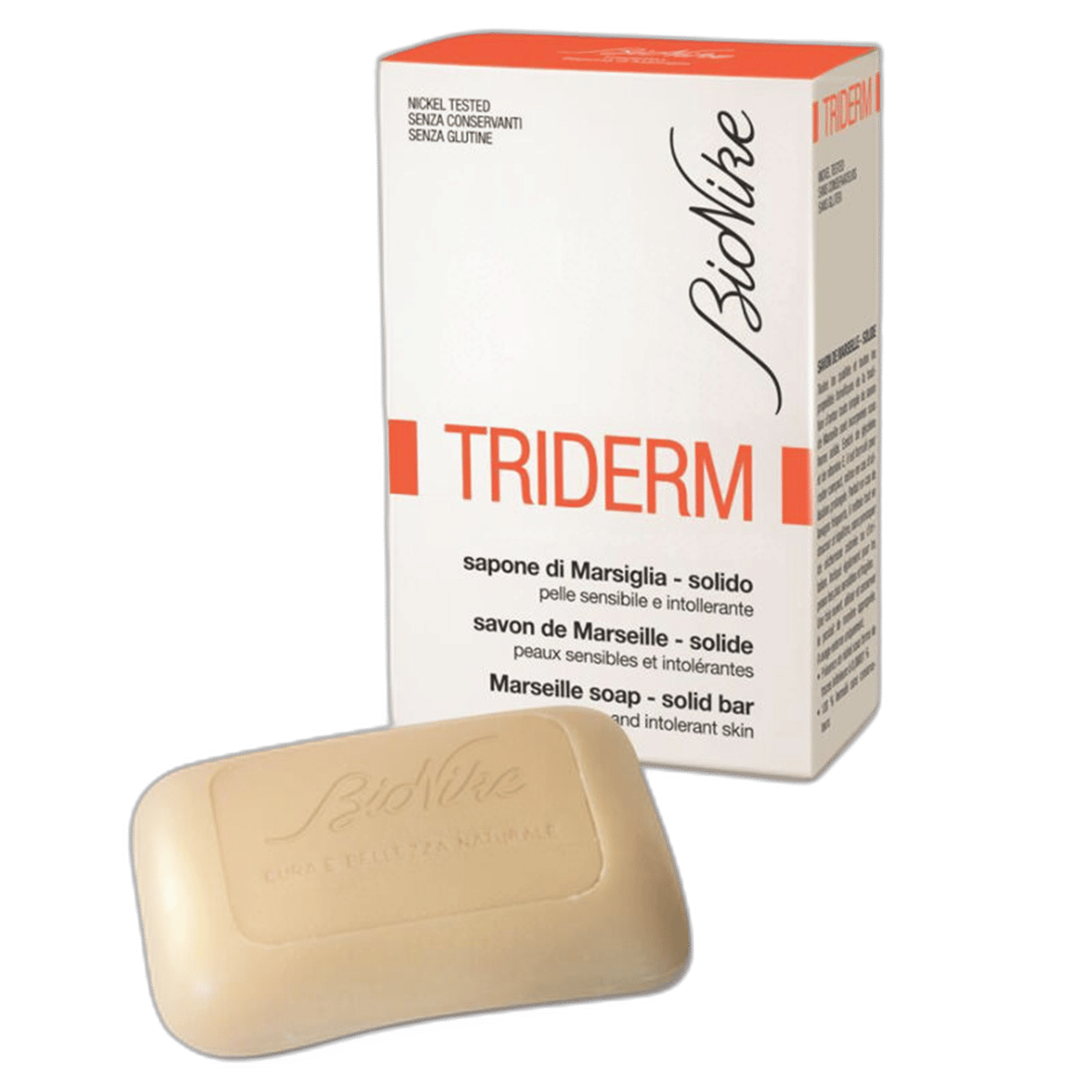 BIONIKE TRIDERM MARSEILLE SOAP 100 gr kutuYüz Sabunu & Yüz ŞampuanıNUVİTA1MST-8588BIONIKE TRIDERM MARSEILLE SOAP 100 gr kutu