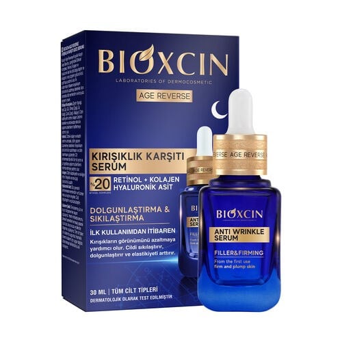 BIOXCIN AGE REVERSE KIRISIKLIK KARSITI SERUM 30 ml şişeYüz SerumuDERMA-COS1MST-14118BIOXCIN AGE REVERSE KIRISIKLIK KARSITI SERUM 30 ml şişe