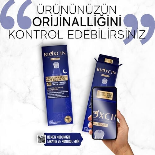 BIOXCIN AGE REVERSE KIRISIKLIK KARSITI GOZ KREMI 15 ml tüpGöz Kremi & LosyonuDERMA-COS1MST-11941BIOXCIN AGE REVERSE KIRISIKLIK KARSITI GOZ KREMI 15 ml tüp