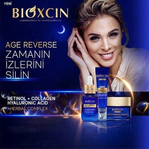 BIOXCIN AGE REVERSE KIRISIKLIK KARSITI KREM 50 ml kutuYüz KremiDERMA-COS1MST-12920BIOXCIN AGE REVERSE KIRISIKLIK KARSITI KREM 50 ml kutu