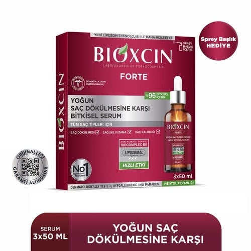 BIOXCIN FORTE SERUM 3x50 mlSaç SerumuDERMA-COS1MST-10006BIOXCIN FORTE SERUM 3x50 ml