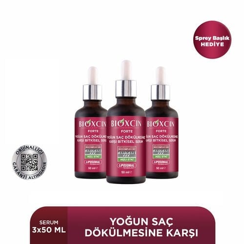 BIOXCIN FORTE SERUM 3x50 mlSaç SerumuDERMA-COS1MST-10006BIOXCIN FORTE SERUM 3x50 ml