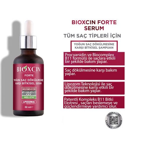 BIOXCIN FORTE SERUM 3x50 mlSaç SerumuDERMA-COS1MST-10006BIOXCIN FORTE SERUM 3x50 ml