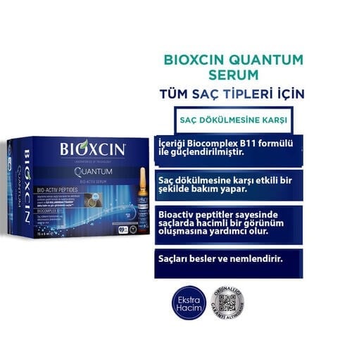BIOXCIN QUANTUM SERUM 15x6 ml şişeSaç SerumuDERMA-COS1MST-10012BIOXCIN QUANTUM SERUM 15x6 ml şişe