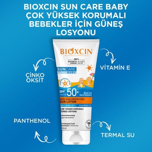 BIOXCIN SUNCARE BABY SPF50+ MINERAL GUNES KREMI 100 ml tüpBebek Güneş ÜrünleriDERMA-COS1MST-7911BIOXCIN SUNCARE BABY SPF50+ MINERAL GUNES KREMI 100 ml tüp