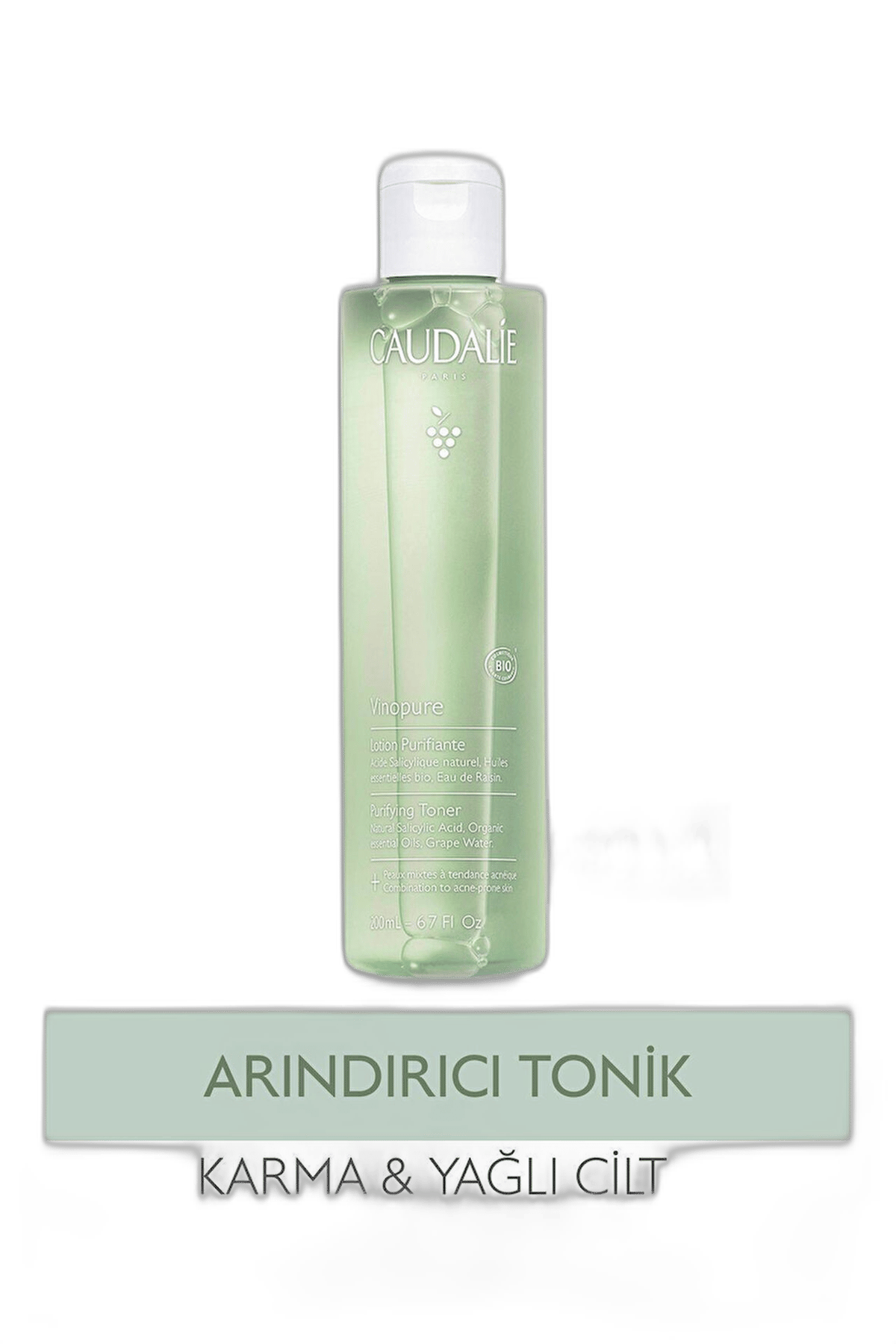 CAUDALIE VINOPURE PURIFYING TONER 200 ml şişeMakyaj Temizleme Suyu & Sütü & KöpüğüCAUDALIE1MST-14659CAUDALIE VINOPURE PURIFYING TONER 200 ml şişe