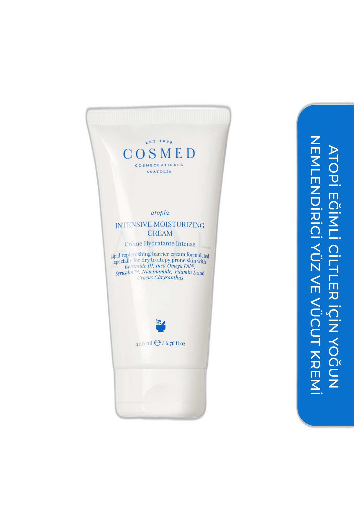 COSMED ATOPIA INTENSIVE MOISTURIZING CREAM 200 ml tüpYüz KremiCOSMED1MST-8003COSMED ATOPIA INTENSIVE MOISTURIZING CREAM 200 ml tüp