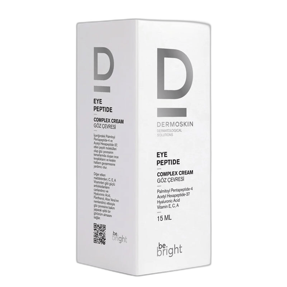 DERMOSKIN BE BRIGHT GOZ CEVRESI PEPTIT KOMPLEKS KREM 15 ml şişeGöz Kremi & LosyonuMATİLEK1MST-11873DERMOSKIN BE BRIGHT GOZ CEVRESI PEPTIT KOMPLEKS KREM 15 ml şişe