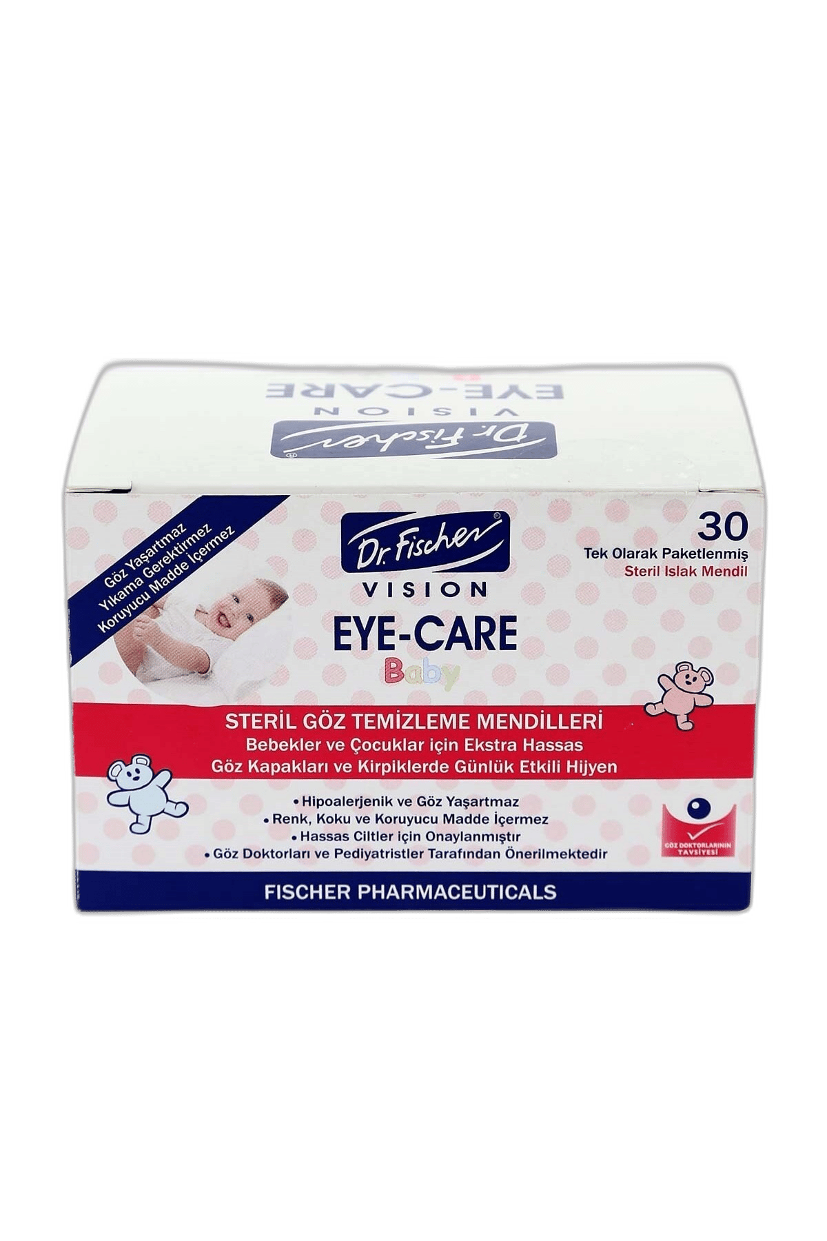 DR. FISCHER EYE-CARE BABY GOZ TEMIZLEME MENDILI 30 adetDiğerMEDİZANE1MST-8300DR. FISCHER EYE-CARE BABY GOZ TEMIZLEME MENDILI 30 adet