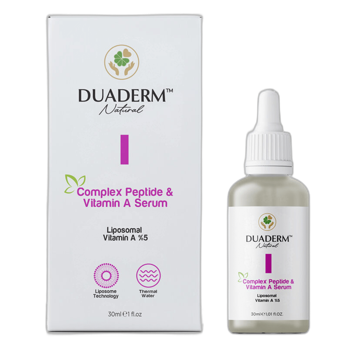 DUADERM COMPLEX PEPTIDE & VITAMIN A SERUM 30 ml şişeYüz SerumuDUADERM1MST-14224DUADERM COMPLEX PEPTIDE & VITAMIN A SERUM 30 ml şişe