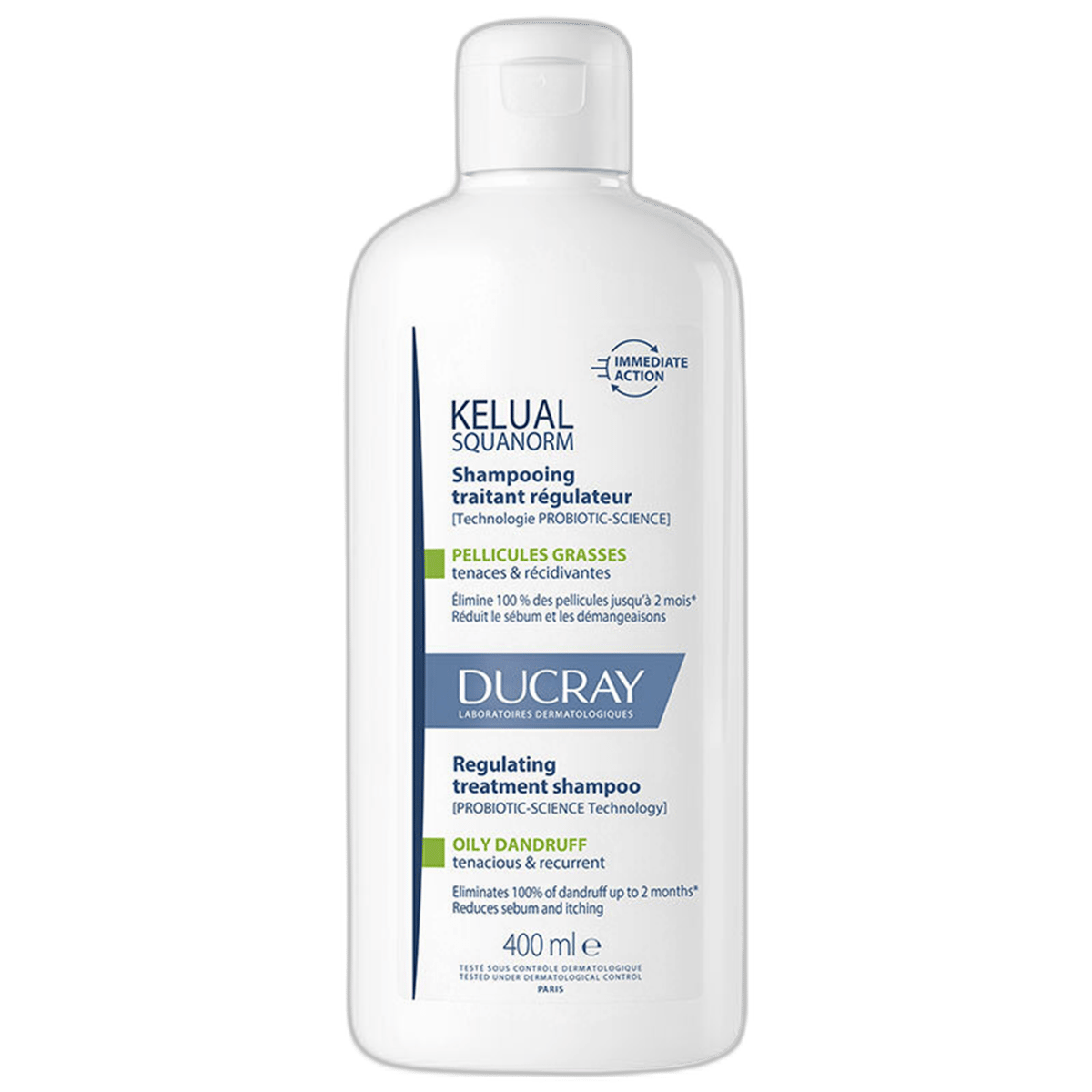 DUCRAY KELUAL SQUANORM OIL SHAMPOO 400 ml şişeYağlı SaçPIERRE FABRE1MST-9160DUCRAY KELUAL SQUANORM OIL SHAMPOO 400 ml şişe