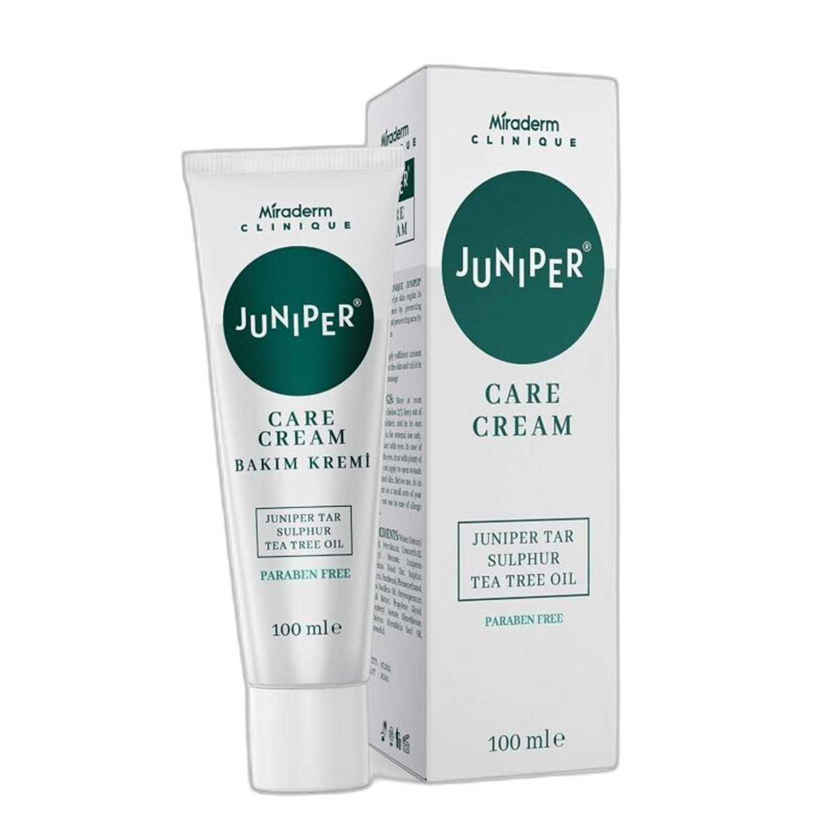 JUNIPER BAKIM KREMI 100 mlYüz KremiMIRADERM1MST-10695JUNIPER BAKIM KREMI 100 ml