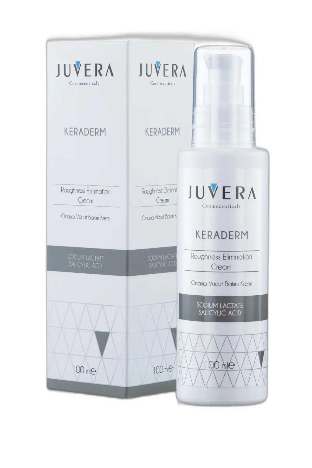JUVERA KERADERM ROUGHNESS ELIMINATION AND EXFOLIATION CREAM 100 ml tüpVücut KremiJUVECO İLAÇ1MST-11017JUVERA KERADERM ROUGHNESS ELIMINATION AND EXFOLIATION CREAM 100 ml tüp