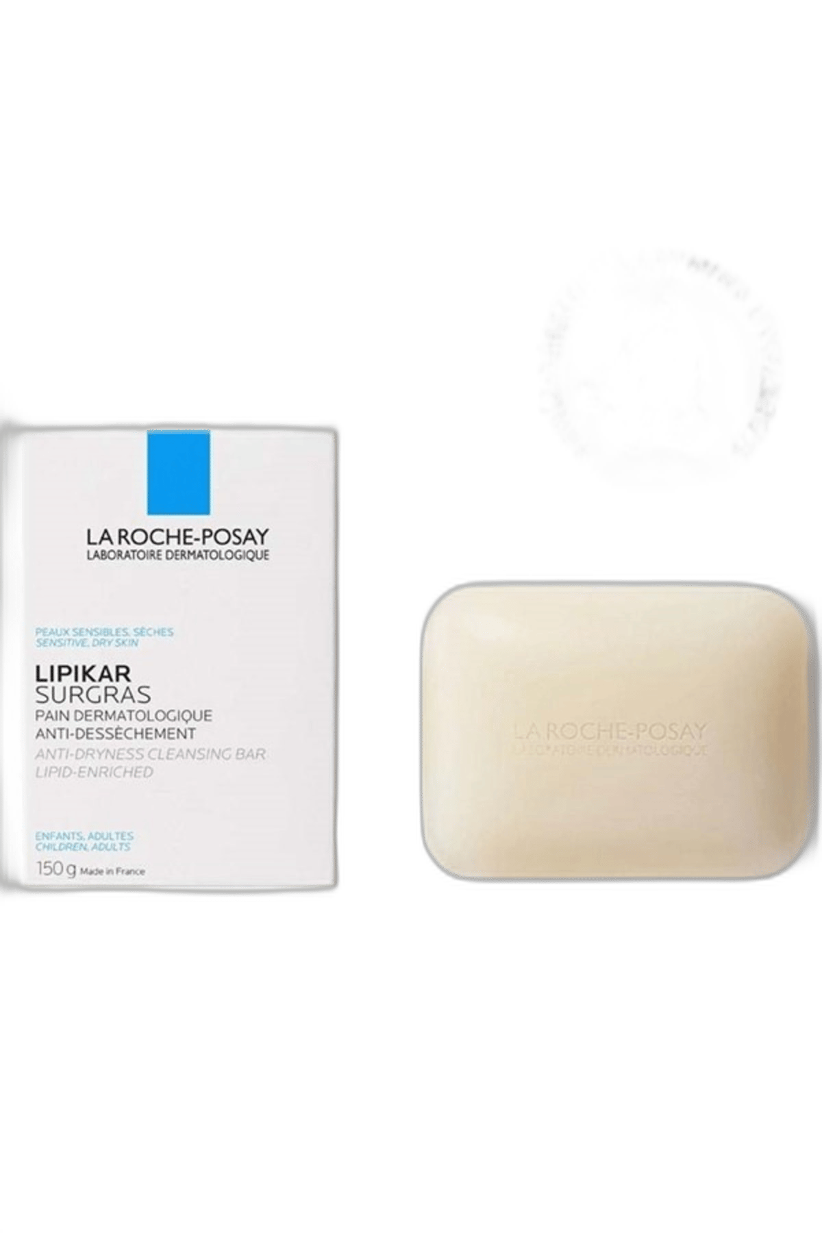 LA ROCHE-POSAY LIPIKAR SURGRAS TEMIZLEME SABUNU (LIPIDLE ZENGINLESTIRILMIS TEMIZLEME SABUNU) 150 g kutuYüz Sabunu & Yüz ŞampuanıLOREAL1MST-8552LA ROCHE-POSAY LIPIKAR SURGRAS TEMIZLEME SABUNU (LIPIDLE ZENGINLESTIRILMIS TEMIZLEME SABUNU) 150 g kutu