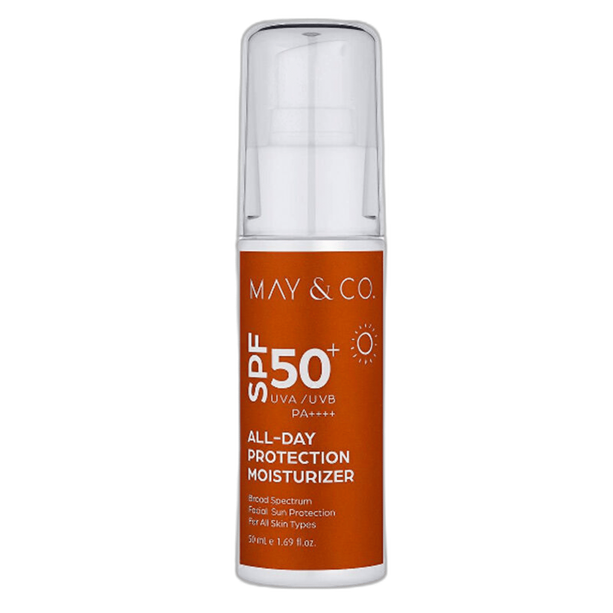 May Co All-Day Protection Moisturizer Spf50+ PA++++ 50 mlLekeli Ciltler İçin Güneş KremiMay Co1MST-15597May Co All-Day Protection Moisturizer Spf50+ PA++++ 50 ml
