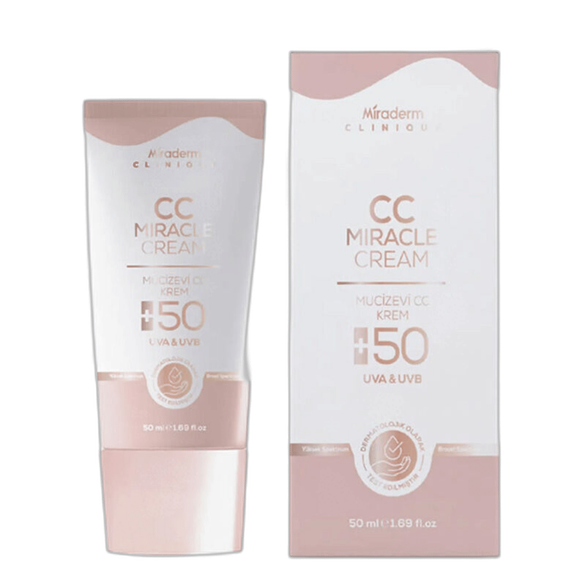 MIRADERM CC MIRACLE SPF50+ CREAM 50 ml tüpFondöten & Bb-cc KremMIRADERM1MST-14515MIRADERM CC MIRACLE SPF50+ CREAM 50 ml tüp