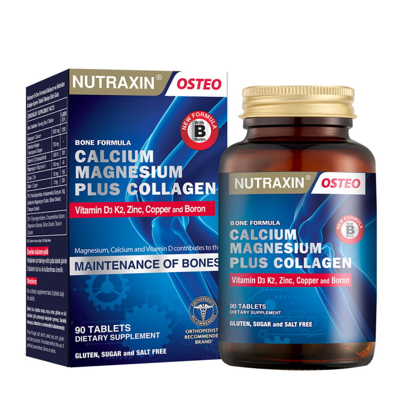 Nutraxin B-One Formula 90 TabletKemik SağlığıNutraxinNTRX-BONEFORMULA90Nutraxin B-One Formula 90 Tablet