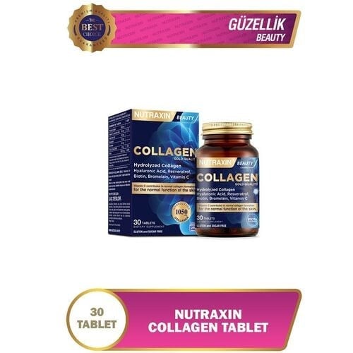 Nutraxin Collagen 30 TabletKolajenNutraxinNTRX-COLLAGEN30Nutraxin Collagen 30 Tablet