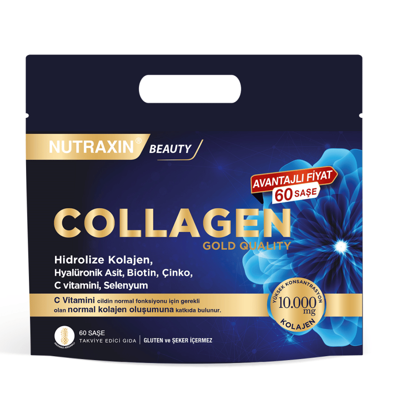 Nutraxin Collagen 60 ŞaseKolajenNutraxinNTRX-COLLAGENSASE60Nutraxin Collagen 60 Şase