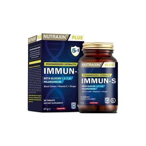 Nutraxin Immun S 60 TabletBağışıklıkNutraxinNTRX-IMMUNS60Nutraxin Immun S 60 Tablet
