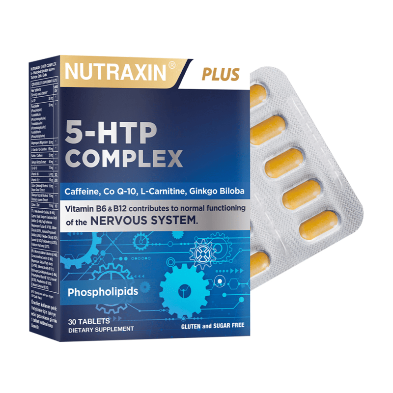 Nutraxin Plus 5-HTP Complex 30 Tablet5-HTPNutraxinNTRX-5HTP30Nutraxin Plus 5-HTP Complex 30 Tablet