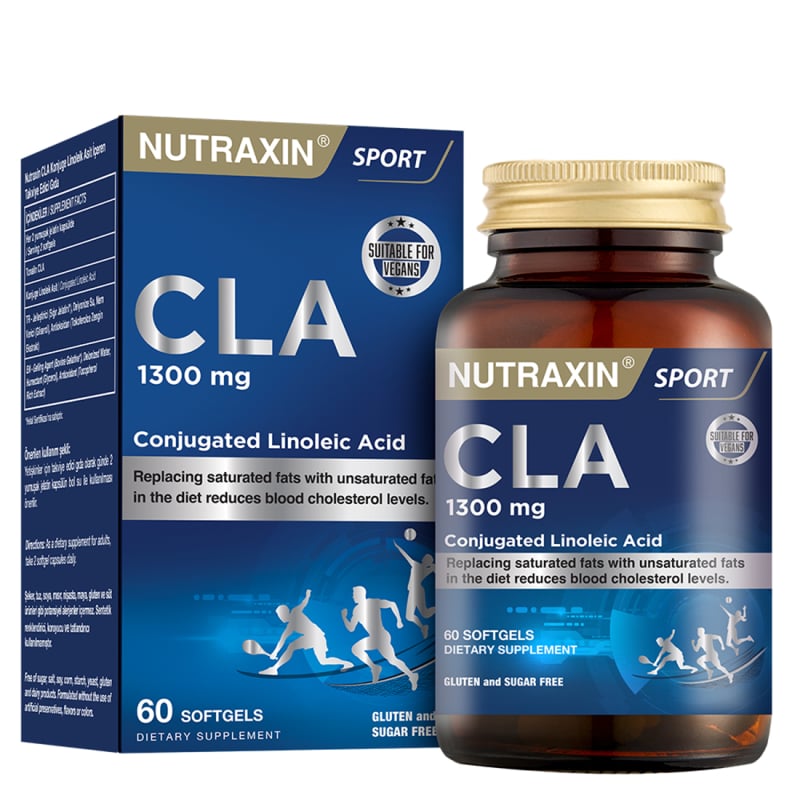 Nutraxin Quick-Slim Tonalin CLA 1300 mg 60 KapsülCLANutraxinNTRX-TONALINCLA60Nutraxin Quick-Slim Tonalin CLA 1300 mg 60 Kapsül