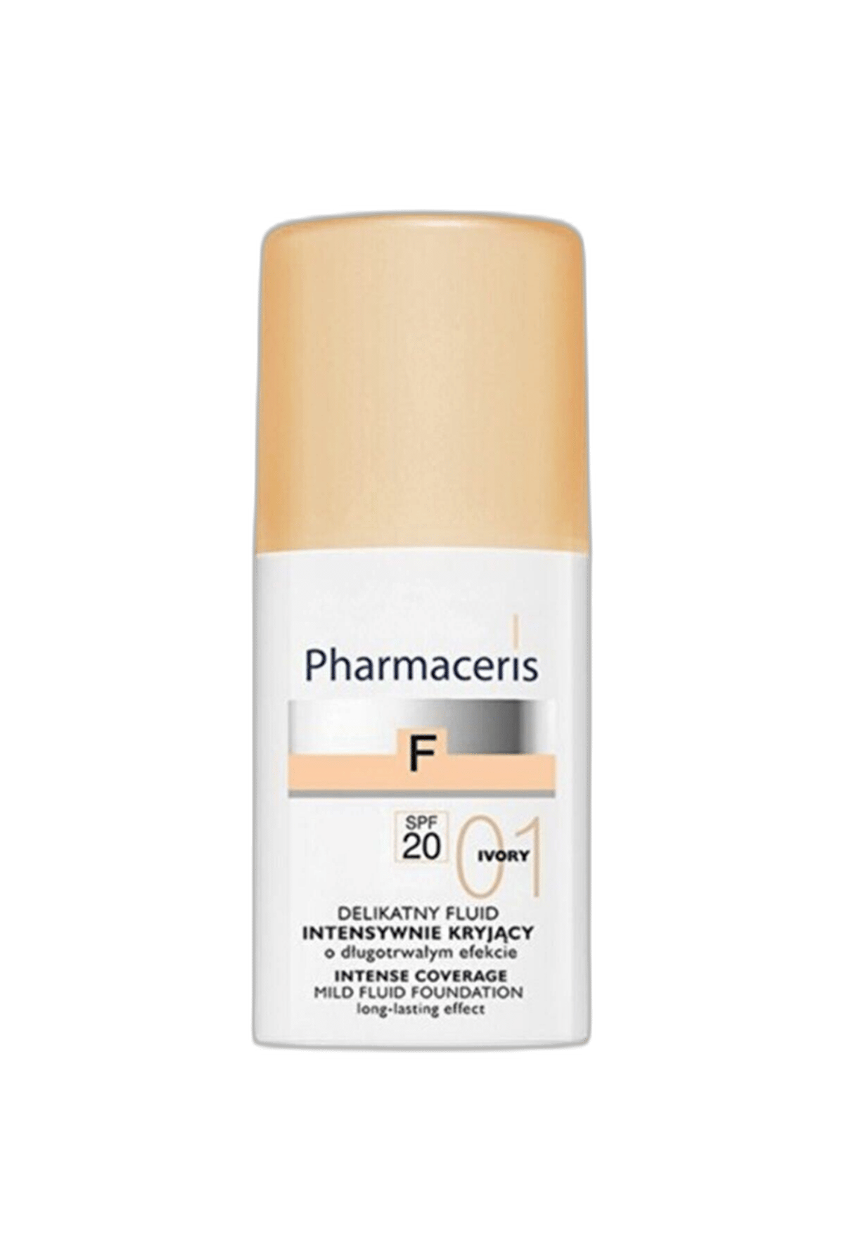 PHARMACERIS F INTENSE COVERAGE MILD FLUID FOUNDATION SPF20 01 (IVORY) 30 ml şişeFondöten & Bb-cc KremBY PHARMA KOZMETİK1MST-14524PHARMACERIS F INTENSE COVERAGE MILD FLUID FOUNDATION SPF20 01 (IVORY) 30 ml şişe