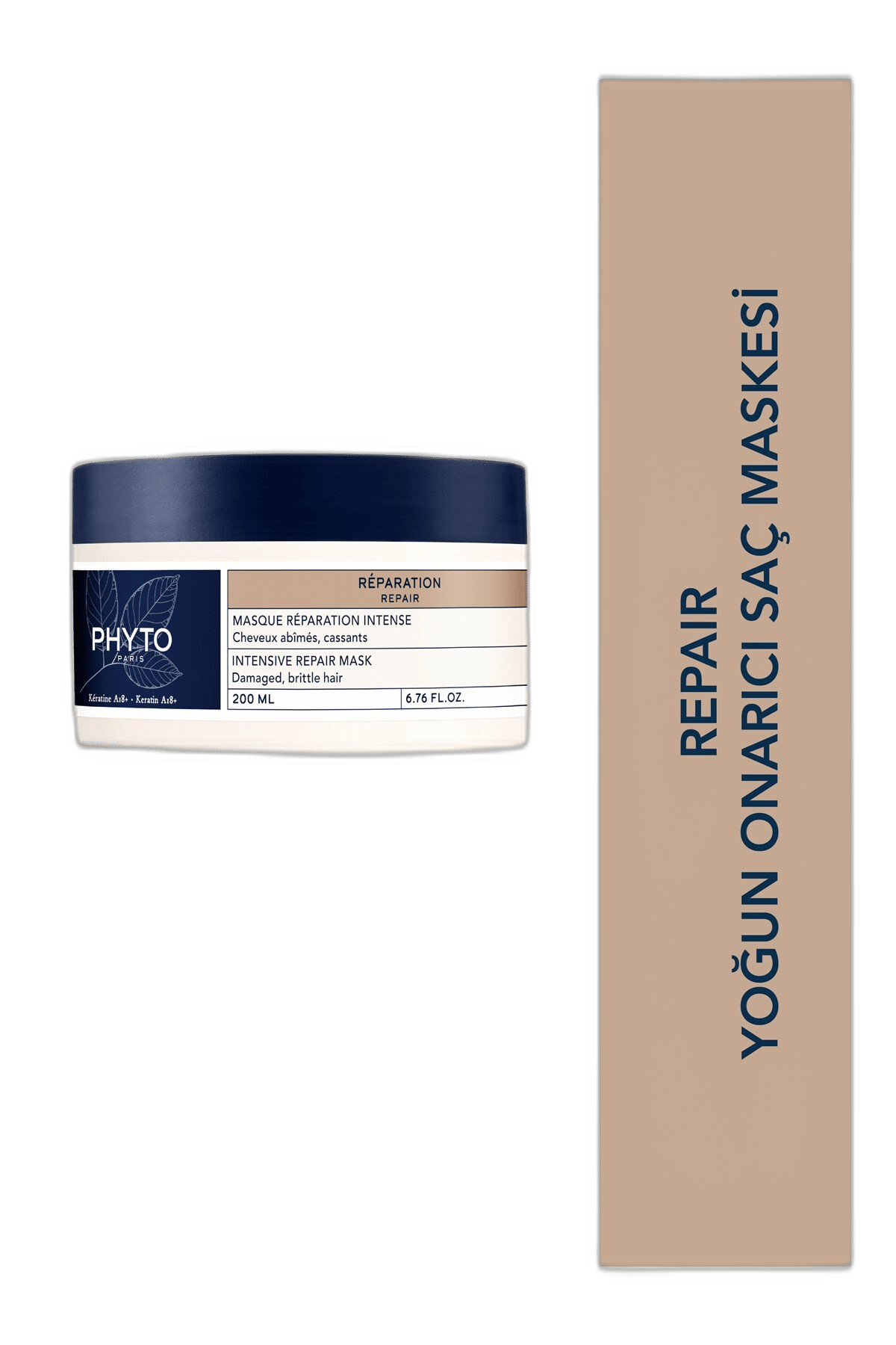 PHYTO REPAIR RESTRUCTURING MASK 200 ml kutuSaç MaskesiLABORATOIRE NATIVE1MST-9990PHYTO REPAIR RESTRUCTURING MASK 200 ml kutu