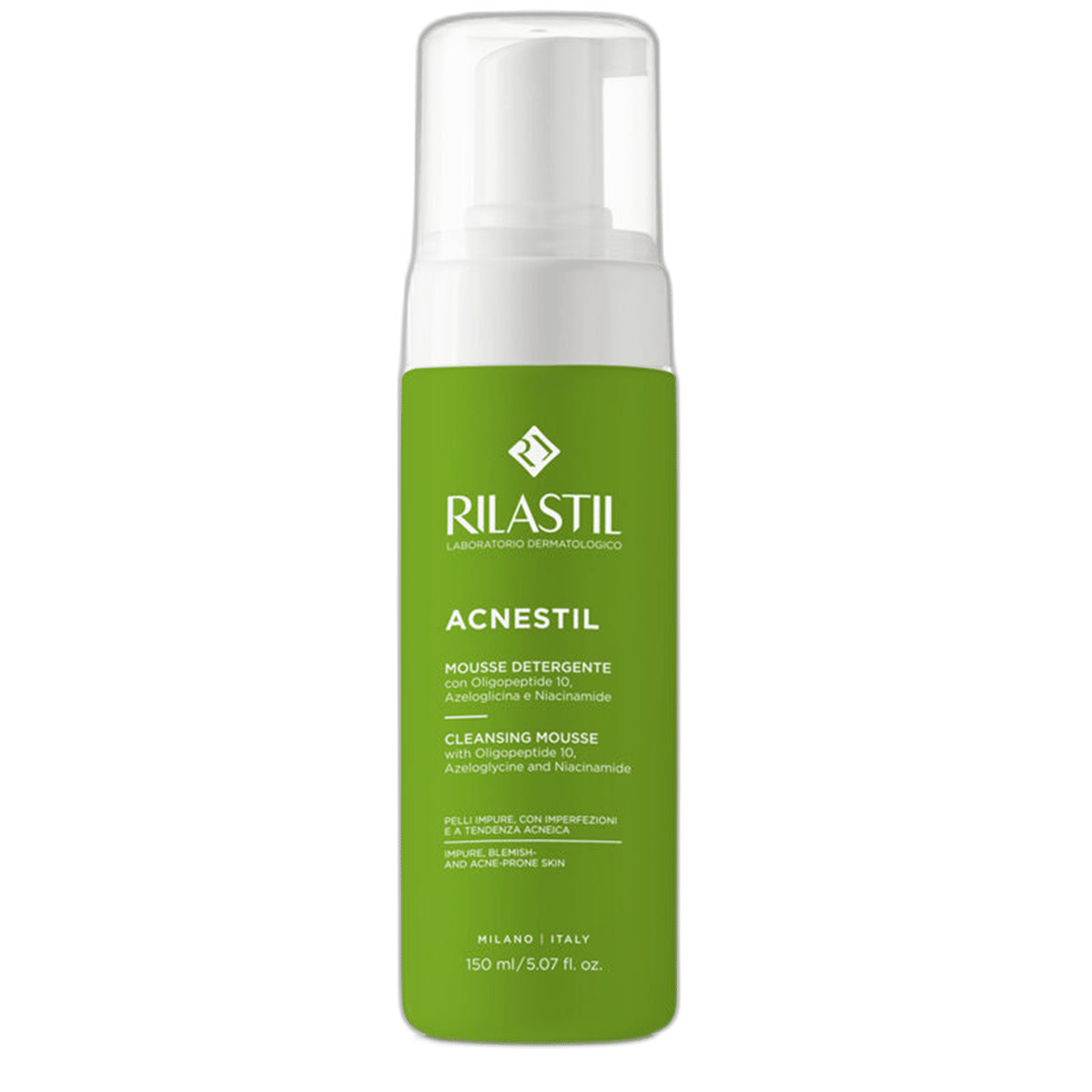 RILASTIL ACNESTIL CLEANSING MOUSSE 150 ml şişeYüz KöpüğüMEDKO KOZMETİK1MST-13686RILASTIL ACNESTIL CLEANSING MOUSSE 150 ml şişe