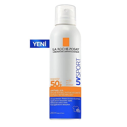 SpreyLa Roche PosaylarocheuvsportLa Roche Posay Anthelios UVSPORT SPF50+ Güçlü Güneş Koruyucu Sprey 200 ml