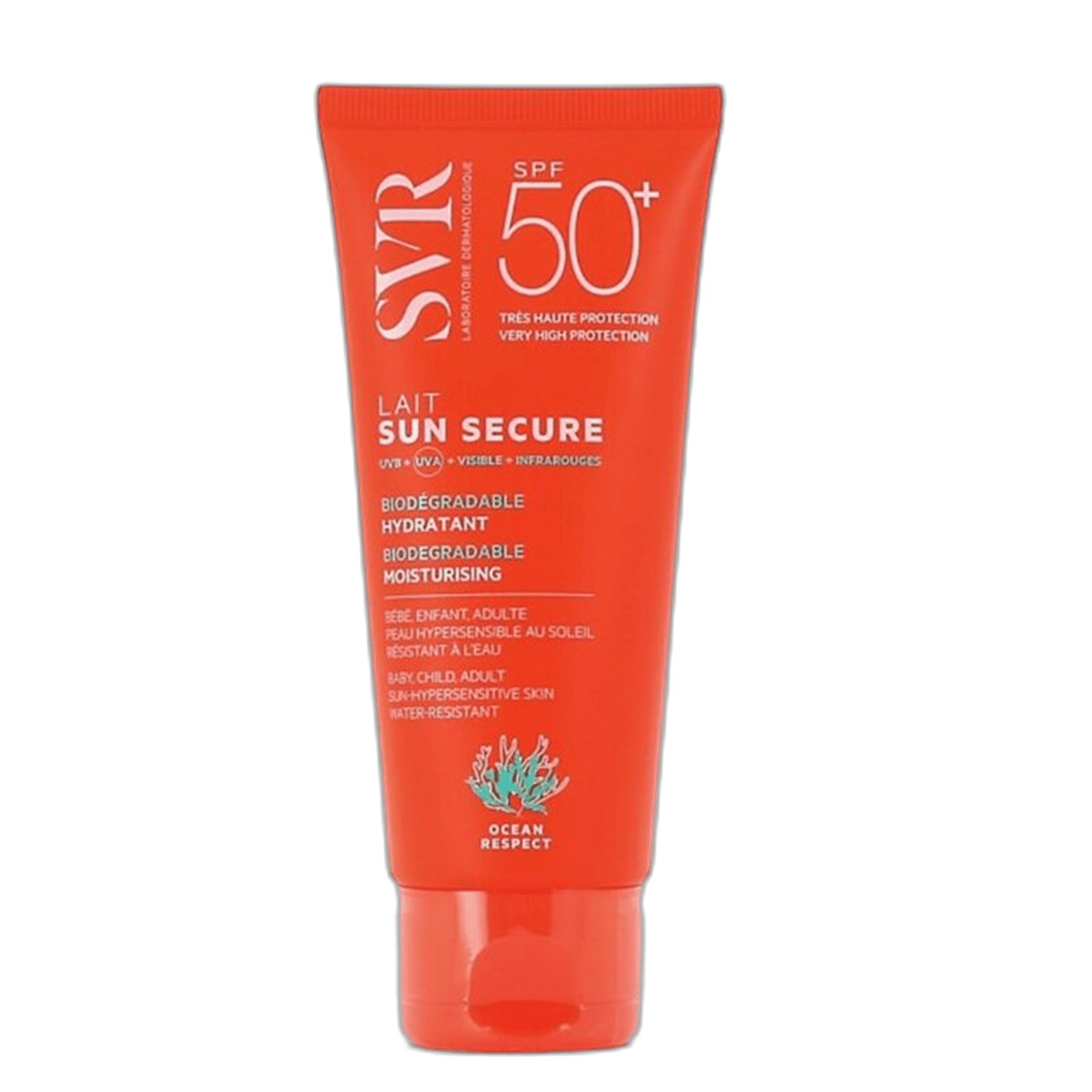 SVR LAIT SUN SECURE SPF50+ 100 ml tüpBebek Güneş ÜrünleriYONCA KOZMETİK1MST-7905SVR LAIT SUN SECURE SPF50+ 100 ml tüp