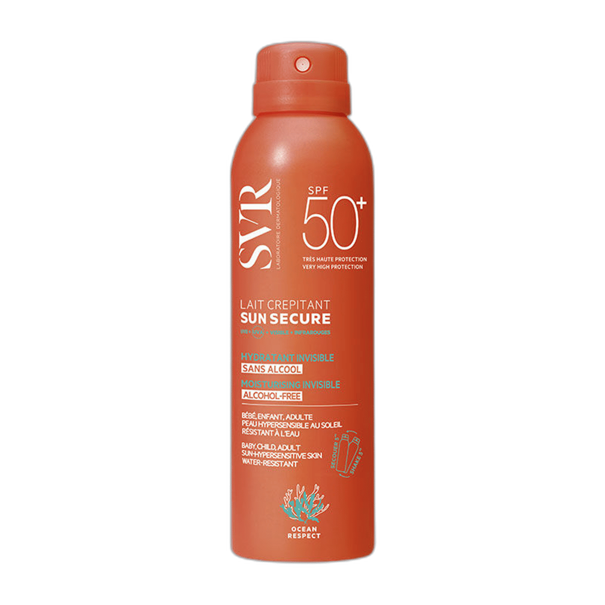 SVR SUN SECURE LAIT CREPITANT CRACKLING MILK SPF50+ 200 ml şişeBebek Güneş ÜrünleriYONCA KOZMETİK1MST-7909SVR SUN SECURE LAIT CREPITANT CRACKLING MILK SPF50+ 200 ml şişe
