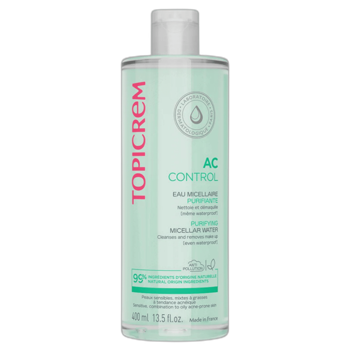 TOPICREM AC PURIFYING MICELLAR WATER 400 ml şişeMakyaj Temizleme Suyu & Sütü & KöpüğüYONCA KOZMETİK1MST-12049TOPICREM AC PURIFYING MICELLAR WATER 400 ml şişe