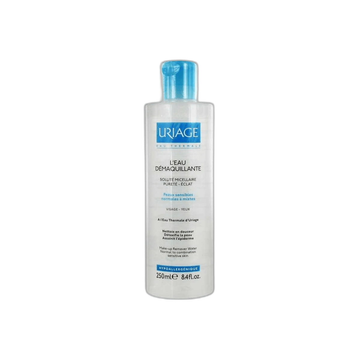 URIAGE THERMAL MICELLAR WATER 250 ml şişeMakyaj Temizleme Suyu & Sütü & KöpüğüTE-HA KOZMETİK1MST-12081URIAGE THERMAL MICELLAR WATER 250 ml şişe