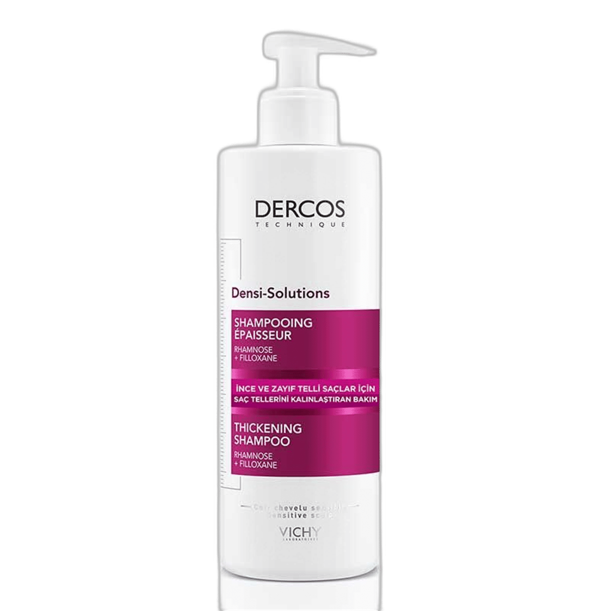 VICHY DERCOS DENSI-SOLUTIONS SAC DOLGUNLASTIRICI SAMPUAN 400 ml şişeGüçlendirici-yıpranma KarşıtıLOREAL1MST-9644VICHY DERCOS DENSI-SOLUTIONS SAC DOLGUNLASTIRICI SAMPUAN 400 ml şişe